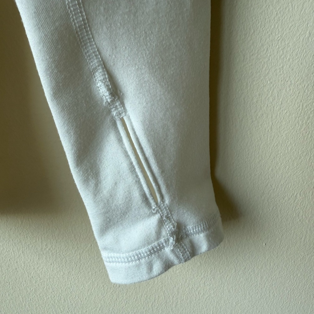 Nike White Quarter-Zip Long Sleeve Shirt - Picture 2 of 5